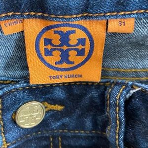 Tory Burch skinny leg stretch jeans, size 31